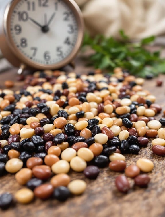 bean type cooking times