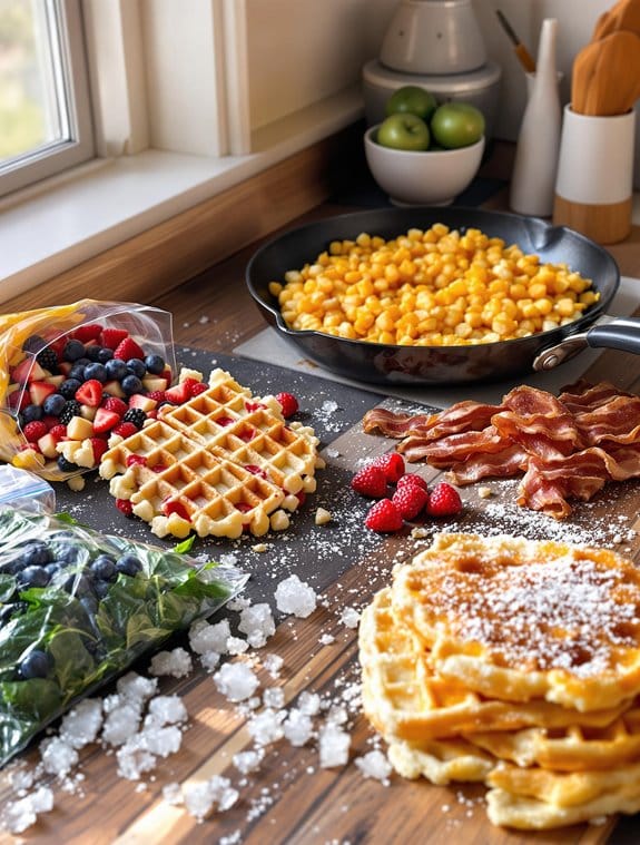 breakfast and freezer meals