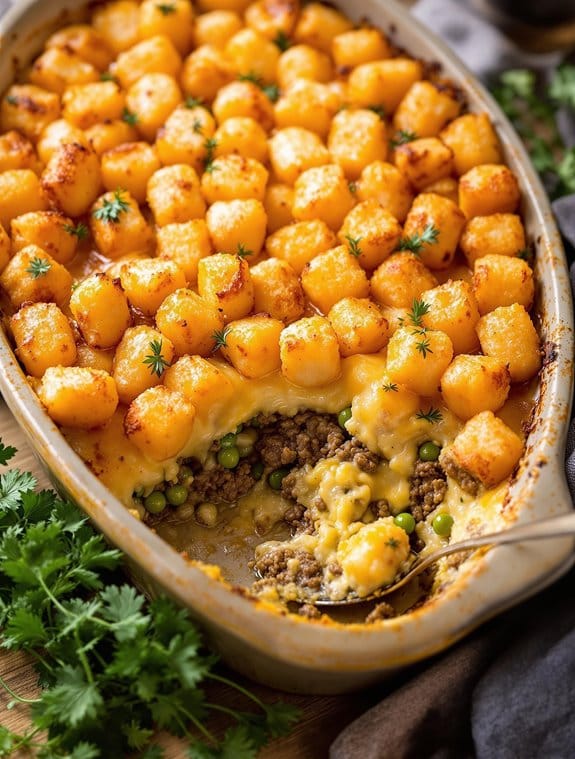 cheesy potato comfort dish