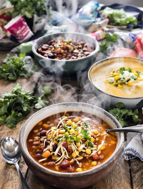 comforting warmth in bowls
