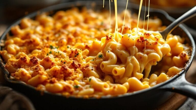 delicious oven baked mac and cheese