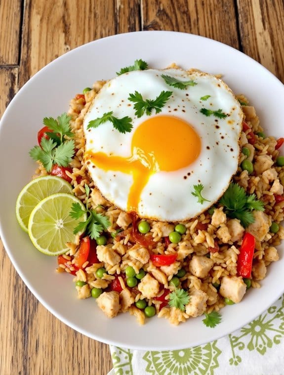 delicious thai fried rice