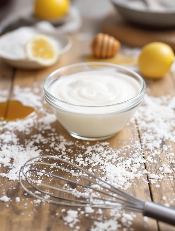 diluting yogurt for consistency