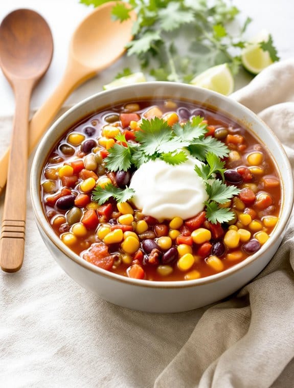 easy homemade taco soup