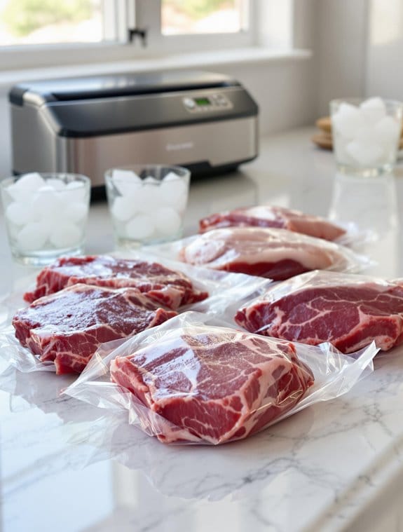 enhancing texture through pre freezing
