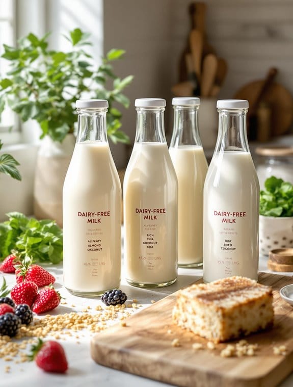exploring dairy free milk recipes