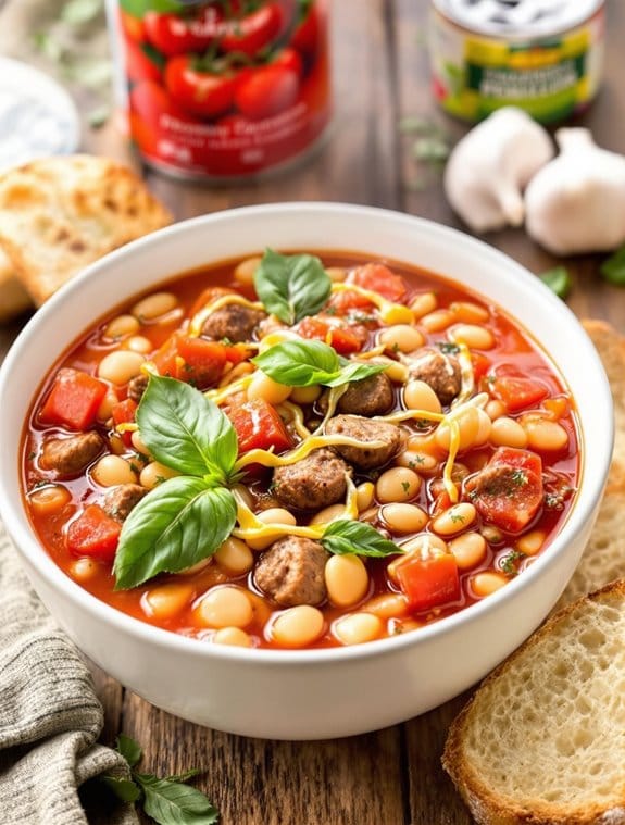 hearty italian sausage soup