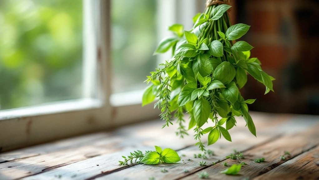 indoor herb drying tips