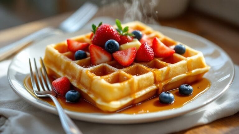 irresistible breakfast waffle recipes