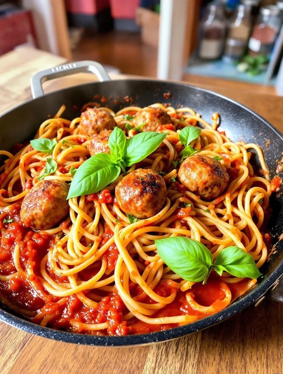 one pan pasta dish