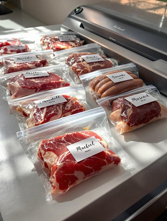 organize and label bags