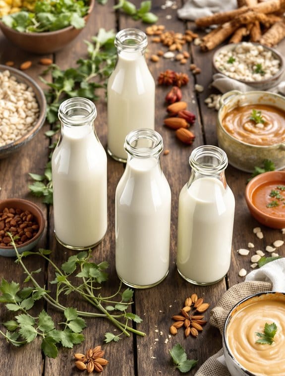 plant based milk alternatives