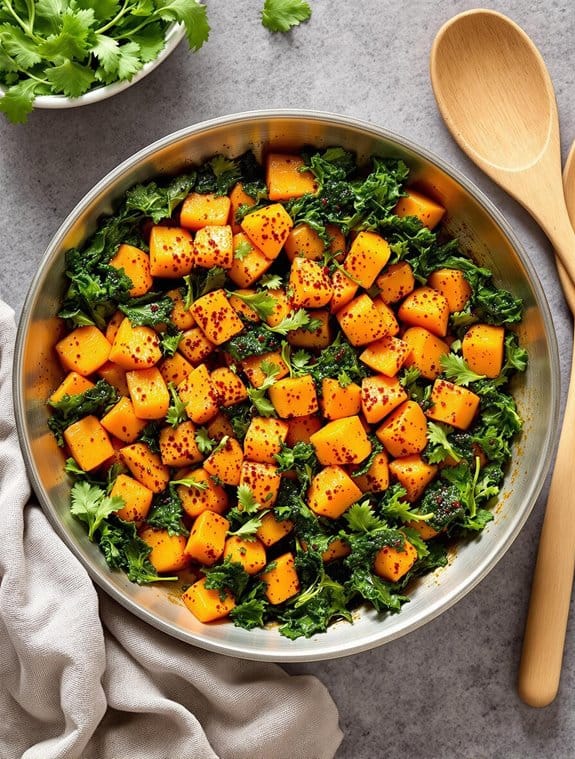 savory sweet potato dish