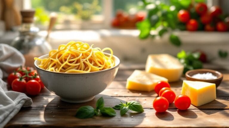 simple five ingredient pastas