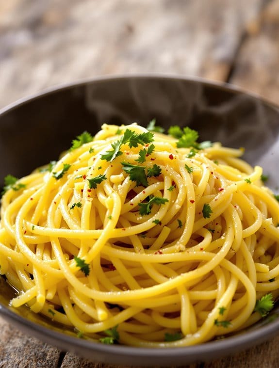 simple garlic olive oil