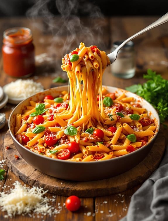 simple pasta bake recipe