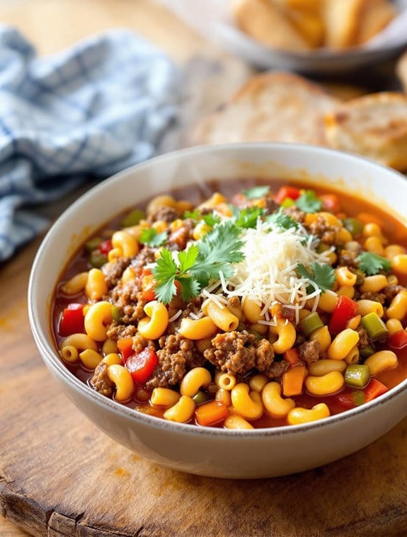spicy southwestern pasta dish