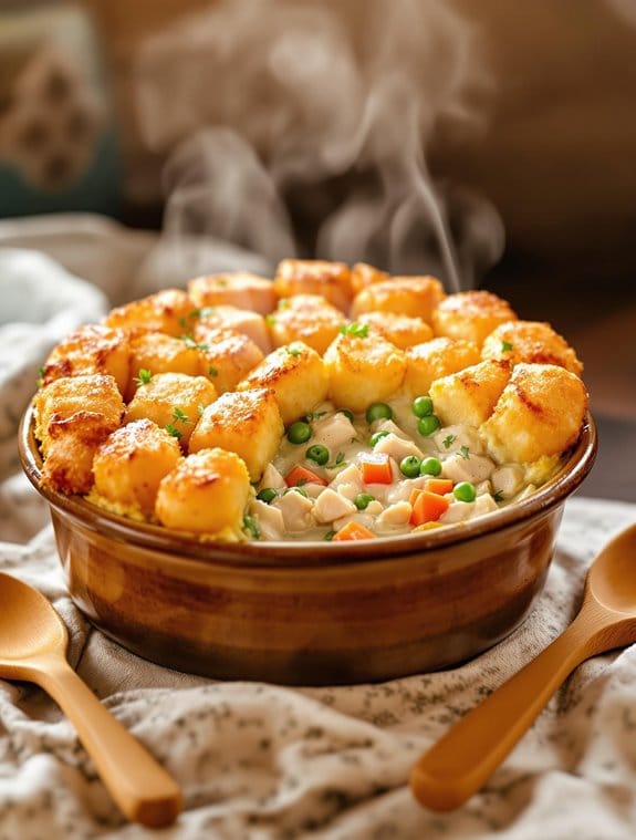 tater tot chicken pie