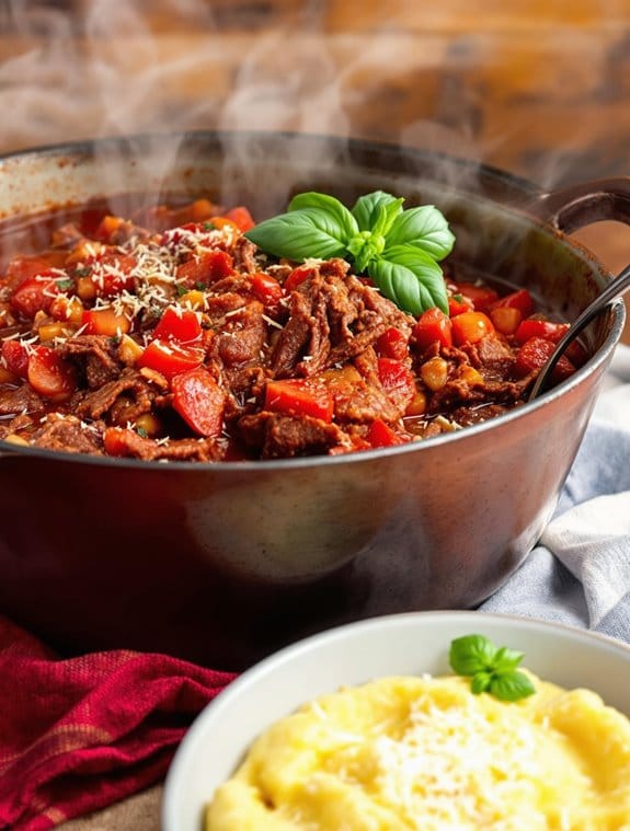 tender beef ragu delight