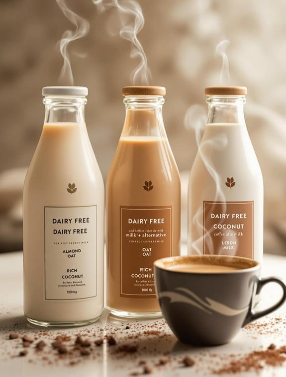 top plant based coffee creamers