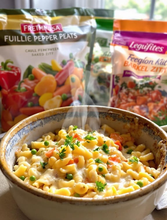 vegetarian cauliflower pasta dish