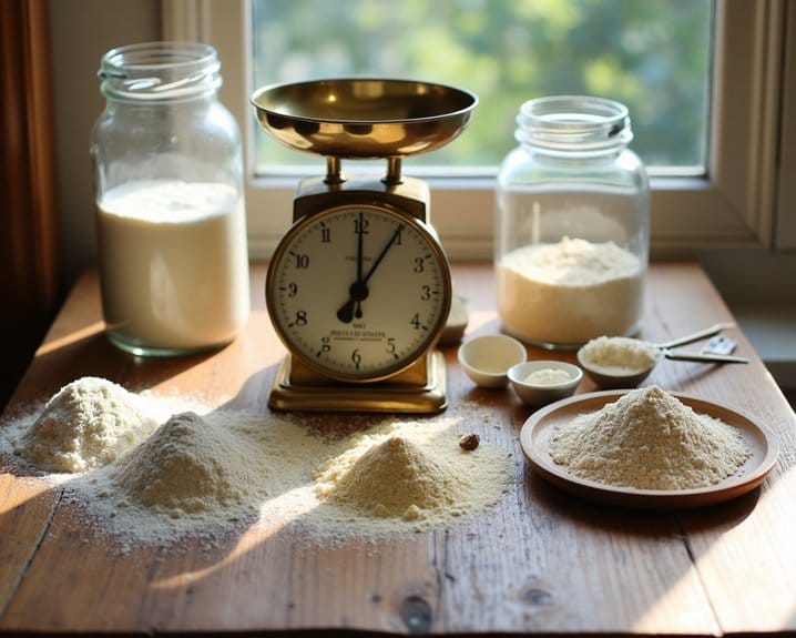 flour blending ratio guidelines