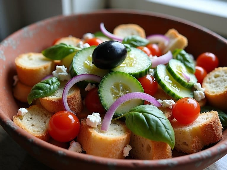 fresh flavorful bread salads